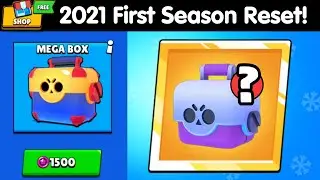 First Season End of 2021 !! Free Megabox Opening  - BrawlStars