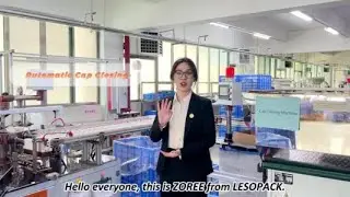 Cosmetic Tubes Production Process of Cap Closing