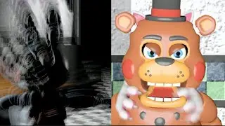 (SFM) Baldi In FNAF2?!?! (Baldi Whips Toy Bonnie) Then Funtime Foxy Had Enough With Toy Freddy!
