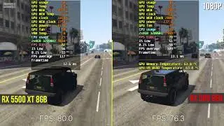 RX 5500 XT 8GB vs  RX 580 8GB test in 9 games ¦ 1080p