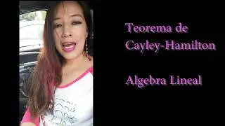 Teorema de Cayley- Hamilton