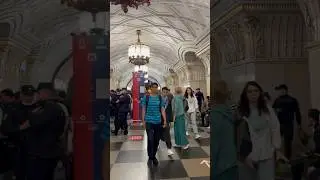 Обстановка в метро с праздником всех мусульман