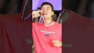 Winning at the #paris2024 Olympics be like