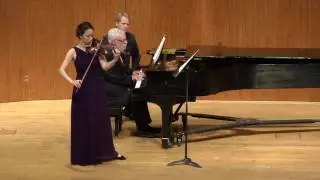 Evin Blomberg -- Robert Schumann's Violin Sonata No. 1 in A minor, Op. 105