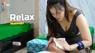 ASMR - 19 & 31 - V.I.P massage from two beautiful masseuses - Vietnam Massage Barbershop
