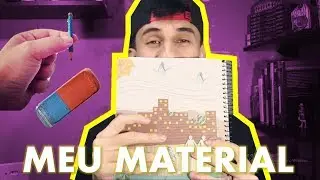 MEU MATERIAL ESCOLAR truques do pobre - KauanBriel