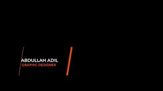 Minimalist lower Third Title Green Screen 4k Video