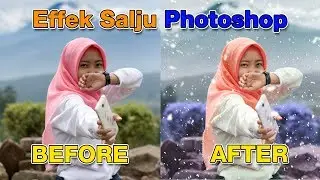 Cara Buat Efek Salju | Photoshop Tutorial #001