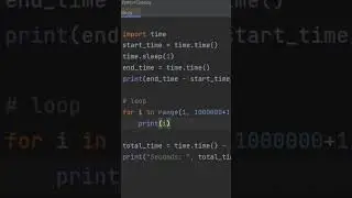 Count to 1 million 😲 Python Speed Test 