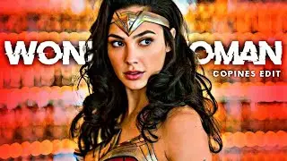WONDER WOMAN ❤️ x COPINES 🔥 || GAL GADOT EDIT || EDIT SOMETHING AWESOME || #shorts #edit #ytshorts