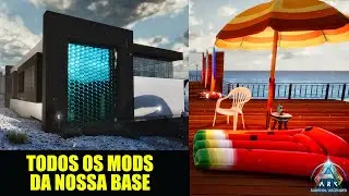 TODOS OS MODS DA NOSSA BASE EM SERVIDOR OFICIAL PVE - ARK ASCENDED
