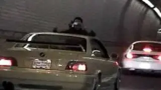 Supercharged S52 BMW E30 & E36 M3 Tunnel Run