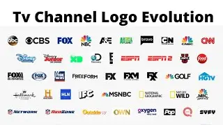 Tv Channel Logo Evolution Discovery, Disney, NBC, Cartoon Network Etc