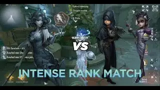 INTENSE BATTLE WITH 2 PEAK TIER SURVIVOR | IDENTITY V