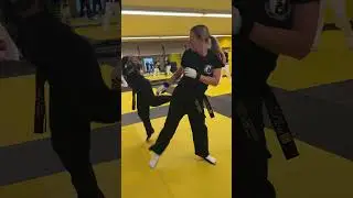Light Contact Sparring at Cobourg Taekwondo #shorts