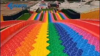 Rainbow Dry Tubing Slope Wavy Tubing Slope