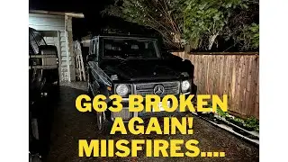 Diagnosing random misfire and rough idle on 2013 Mercedes G63 M278 5.5L twin turbo motor