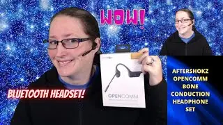 Aftershokz Opencomm Bone Conduction Headset