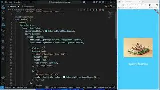 Splitting Code into Separate Class Files in a Flutter App