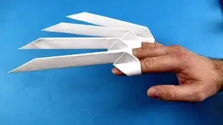 How to make Origami Paper Claws EASY (Stephen Ha)