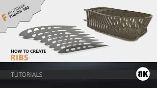 Fusion 360: Ribs [for Airplanes, Boats and whatnot]