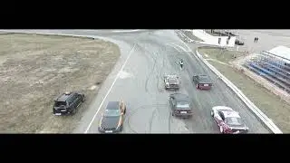 Drift Sundays с квадрокоптера !! Дрифт на ЧАЙКЕ!! МЕЛКИЙ ЖИГУЛИСТ
