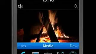 Magic Fire - Animated New Theme for Blackberry OS 6