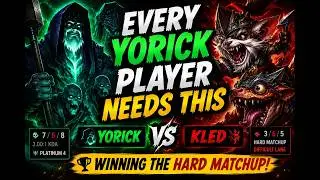 KLED COUNTERS YORICK? 🤨 | How To Win Yorick vs Kled | Hard Matchup Guide