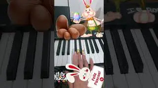 Coelhinho Da Páscoa - Piano Tutorial #shorts