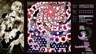 [LNNFS] Touhou 8 - Imperishable Night: Lunatic No Miss No Bomb Full Spell - Magic Team, Final A