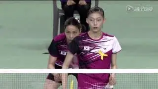 [HD] Final - WD - Luo Y. / Luo Y. vs Kim H.N. / Jung K.E. - 2014 Badminton Asia Championships