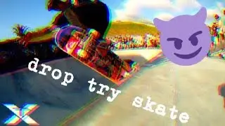 Охрененный дроп в true skate