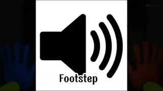Walking sound effect for (Poppy playtime