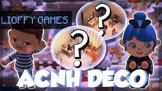 ACNH DECO #1 : FAIRE UNE MAISON AVEC LES PIRES OBJETS (ft. Lioffy Games)