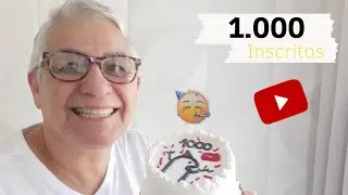agradecimento mil inscrito muito feliz mais ainda falta quatro mil horas