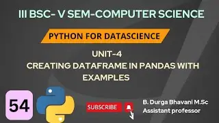 DataFrame in pandas | creating DataFrame in pandas with Example