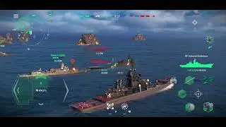 Modern Warships - RF Admiral Nakhimov in action #modernwarships