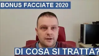 Bonus Facciate 2020