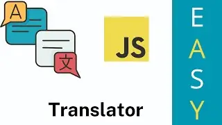 Translator App using HTML CSS & JavaScript |