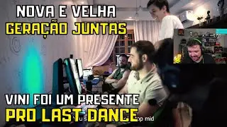Gaules reage a CHEGADA DO VINI NO LAST DANCE