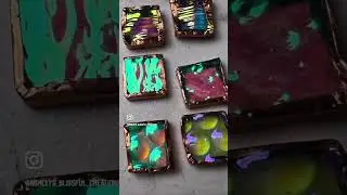 Magical stained glass jewelry. Transforming dichroic glass with lead free solder #jewelry #diy