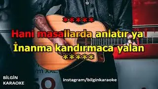 Aleyna Tilki - Yalan (Karaoke) Türkçe