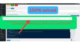 Unable to communicate back with site to check for fatal errors, so the PHP change was reverted.
