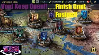 Finish Gnut Fusion!! Void Keep Open!! Do Not Forget This!!!