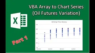 VBA  |  Arrays into Charts! (Oil Futures Variations)  |  Part 1