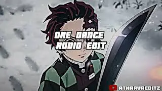 One dance - Drake ft. wizkid │ 🖤 Audio Edit 🖤 │ AtharvaEditz💝💝#edit #editing #yt #audioedit #editor