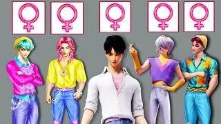 What If the Saja Boys Became Beautiful Young Women? | Epic Glow Up!