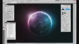 Christian Photoshop Speed Art - Space Scene