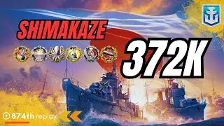The Unstoppable SHIMAKAZE:  Dominate the Battles with Destroyer Shimakaze World of Warships #gaming