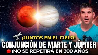 🔴 CONJUNCIÓN de Júpiter y Marte en DIRECTO🔺No volverá a suceder hasta dentro de 300 años 🔴 En VIVO